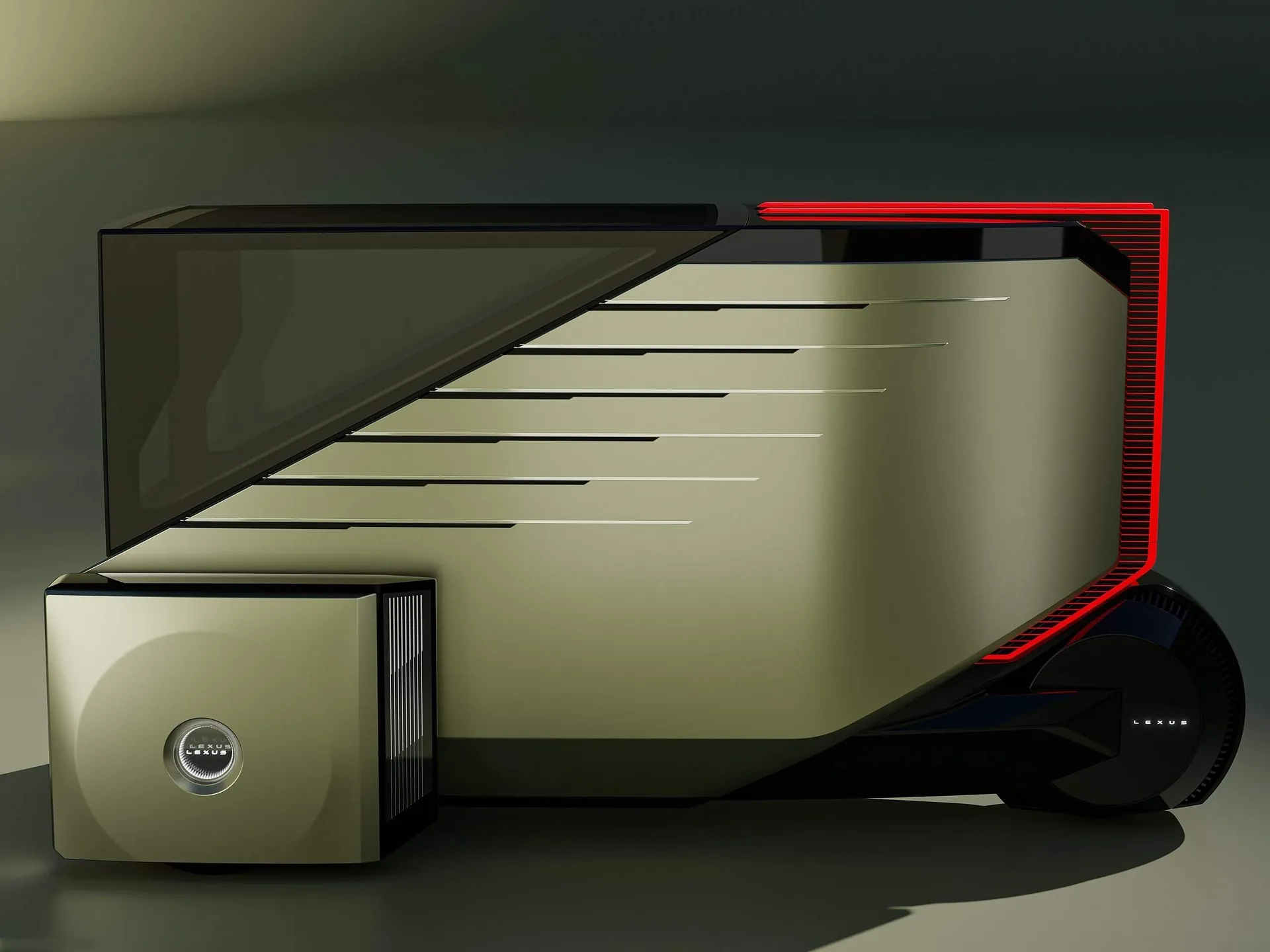 Lexus LS Micro Concept (2025) – boční profil