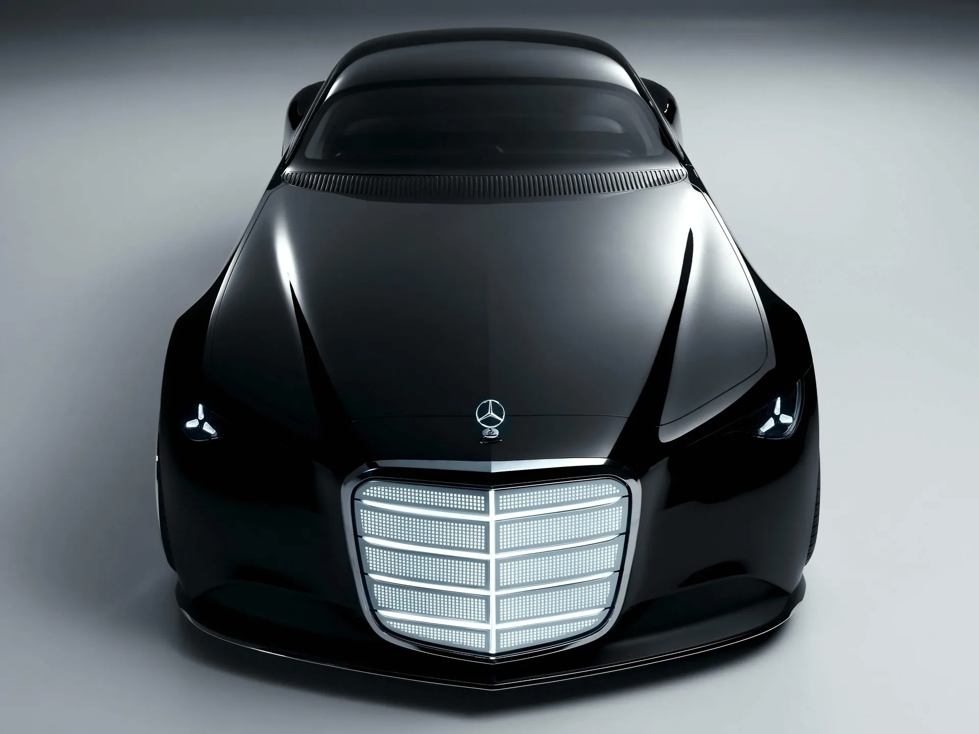 Mercedes-Benz Vision Iconic Concept (2025) – zepředu