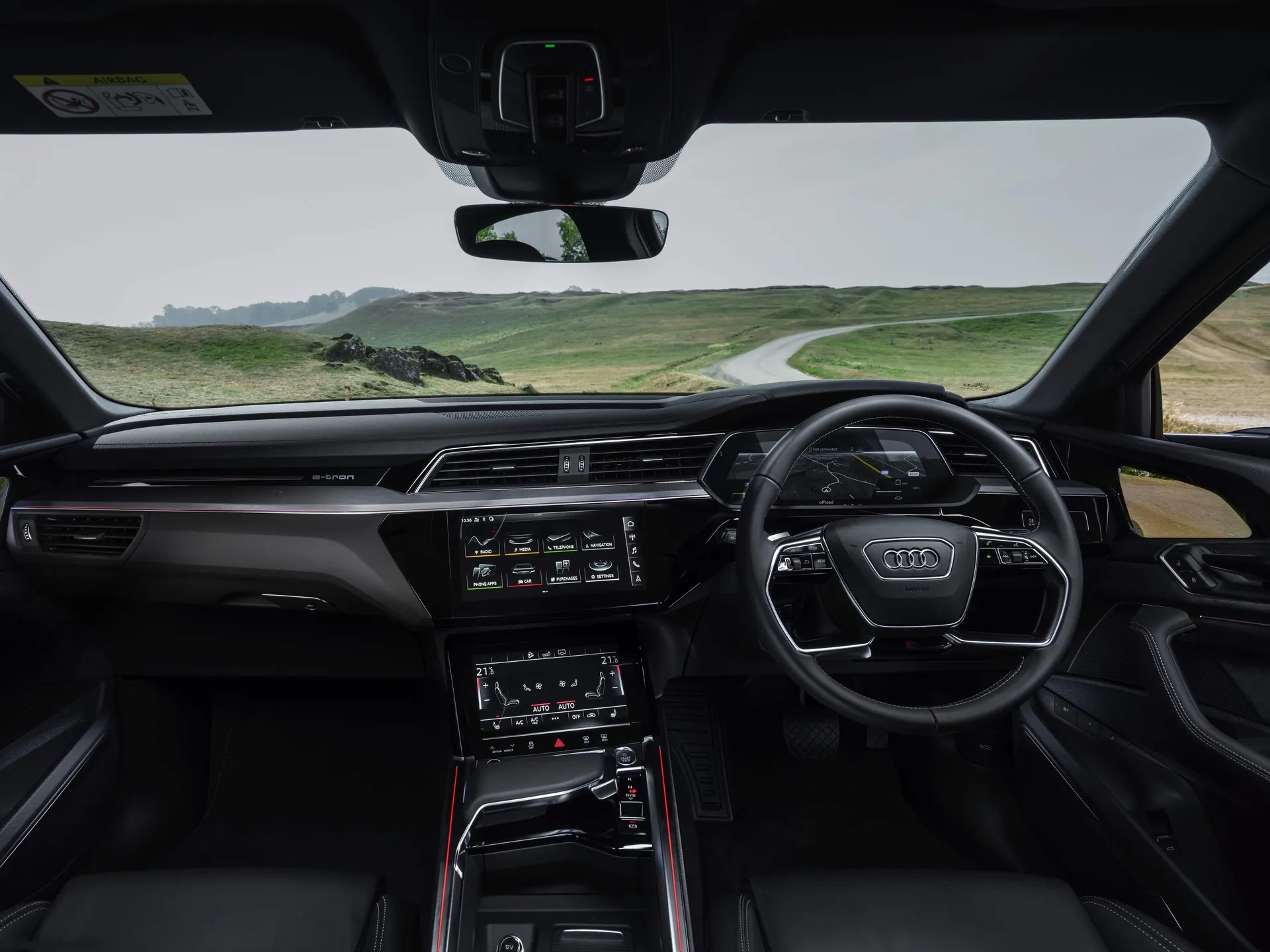 Audi e-tron Sportback [UK] (2021) – interiér