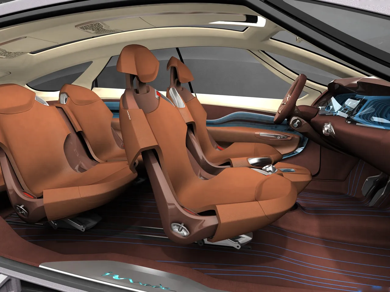Hyundai HED-5 i-Mode Concept (2008) – interiér