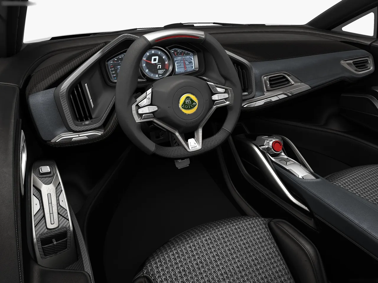 Lotus Esprit Concept (2010) – interiér