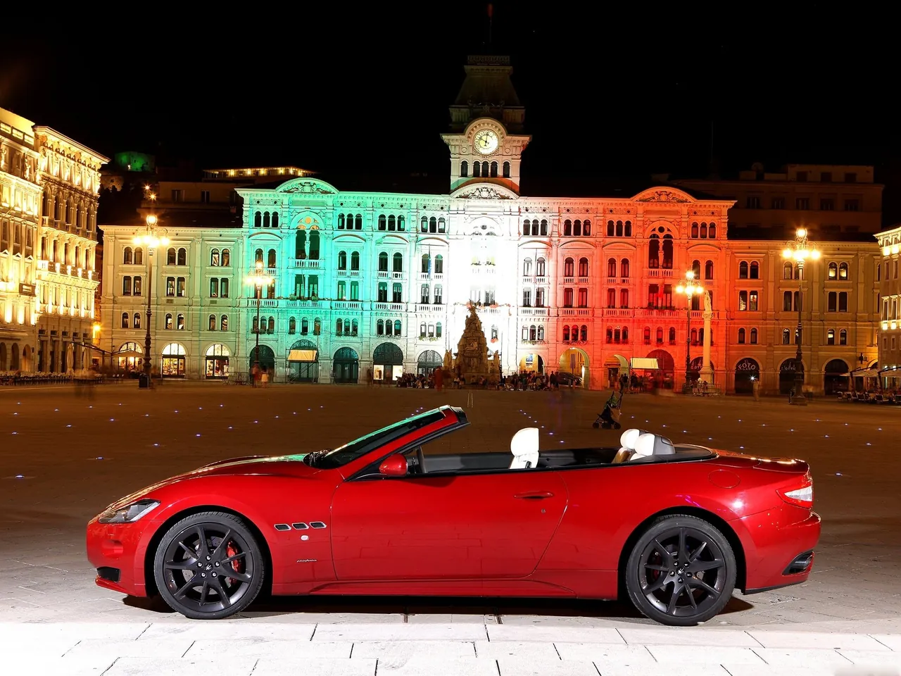 Maserati GranCabrio Sport (2012) - Side Profile