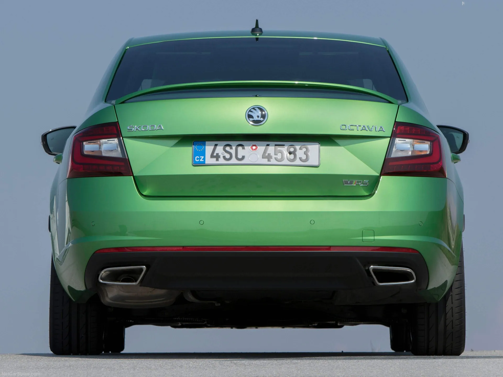 Skoda Octavia RS (2017) – zezadu