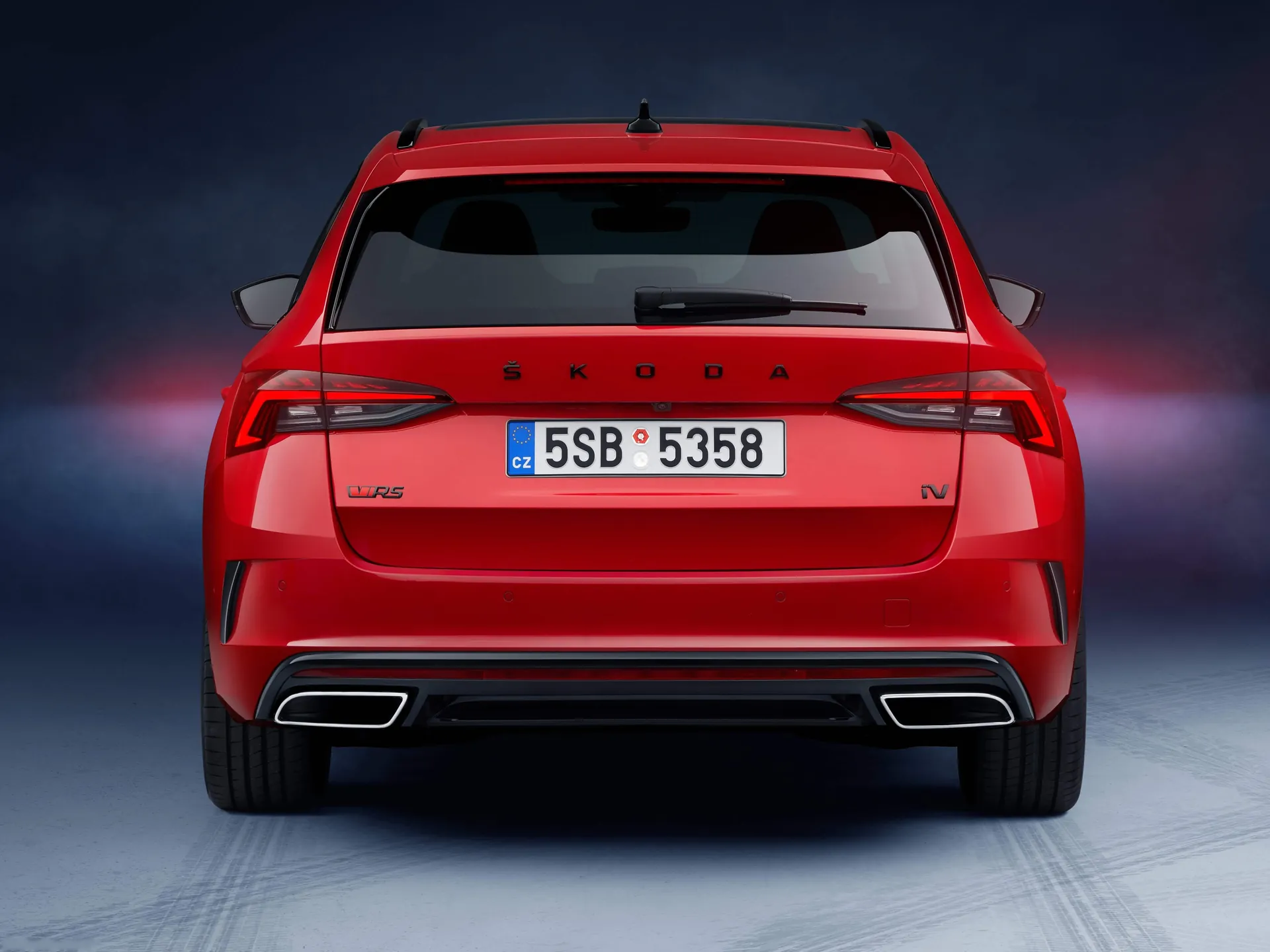 Skoda Octavia RS iV Combi (2020) – zezadu