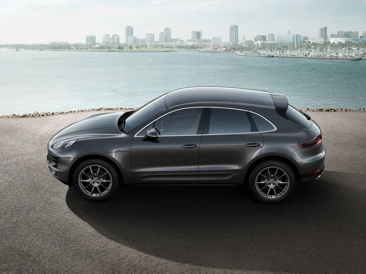 Porsche Macan (2015) – boční profil