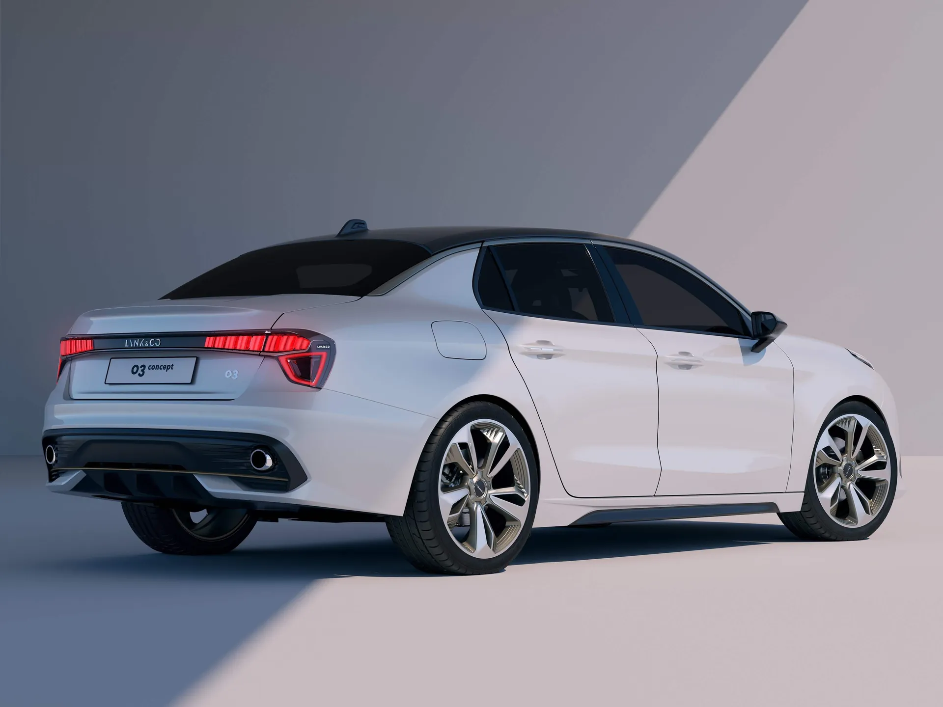 Lynk Co 03 Concept (2017) - Rear Three-Quarter