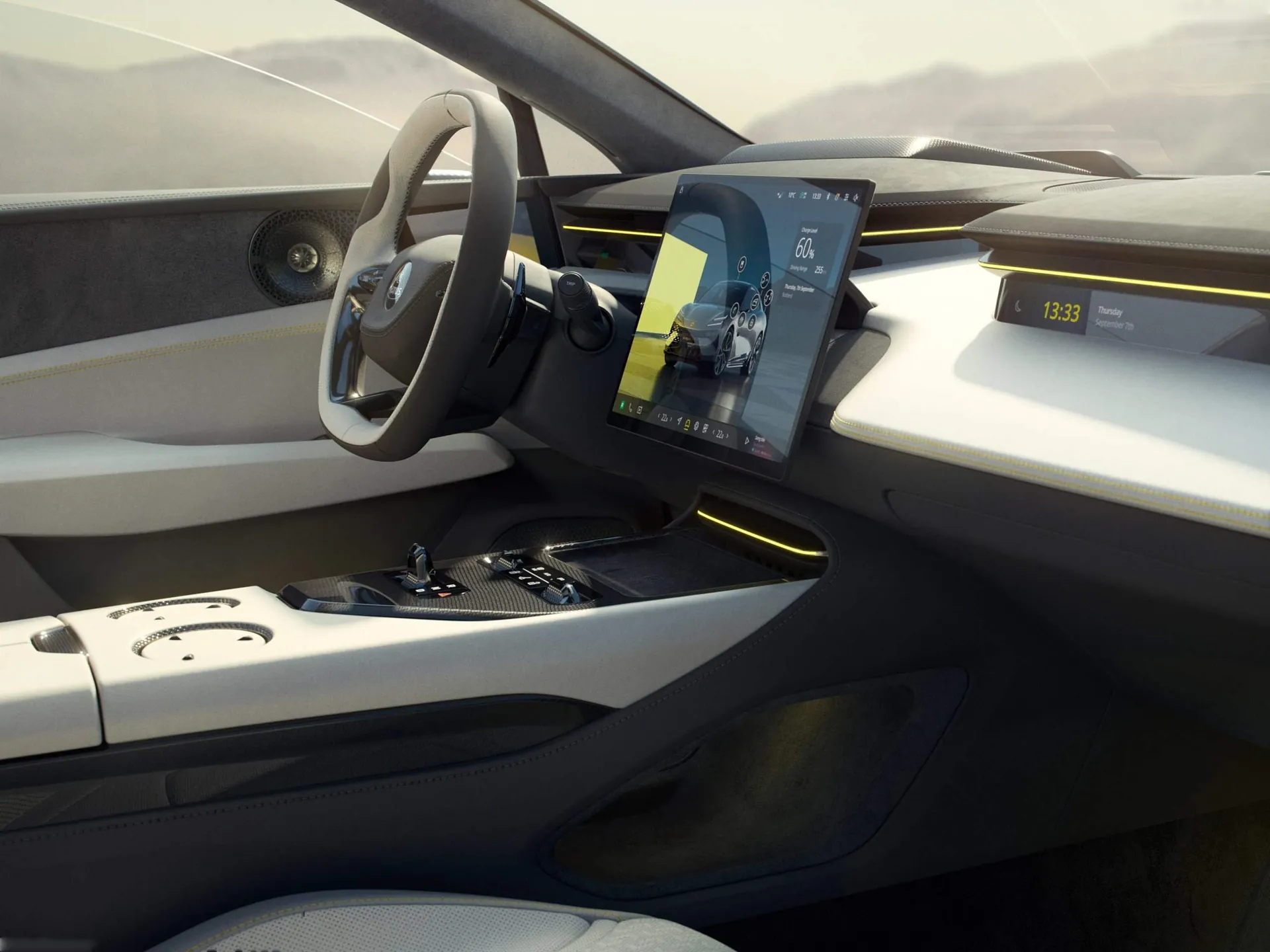 Lotus Emeya (2025) – interiér