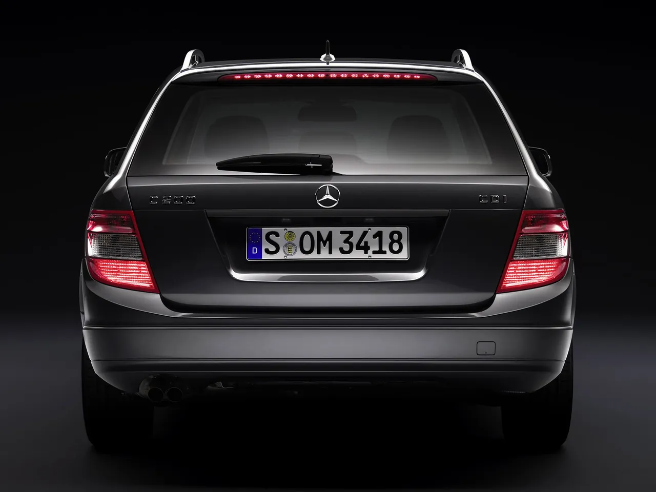 Mercedes-Benz C-Class Estate (2008) – zezadu