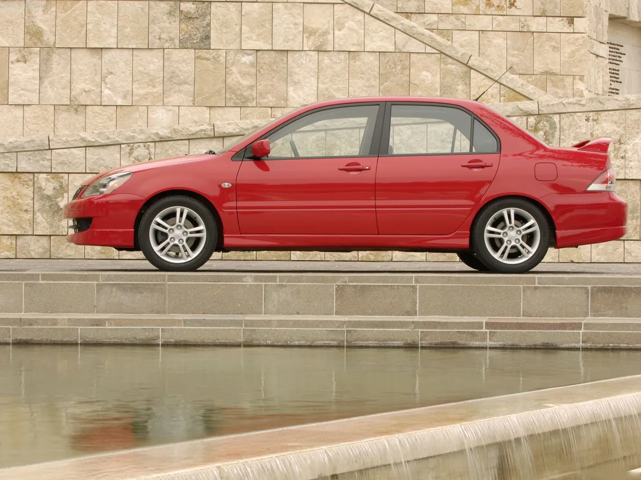 Mitsubishi Lancer Ralliart (2006) - Side Profile