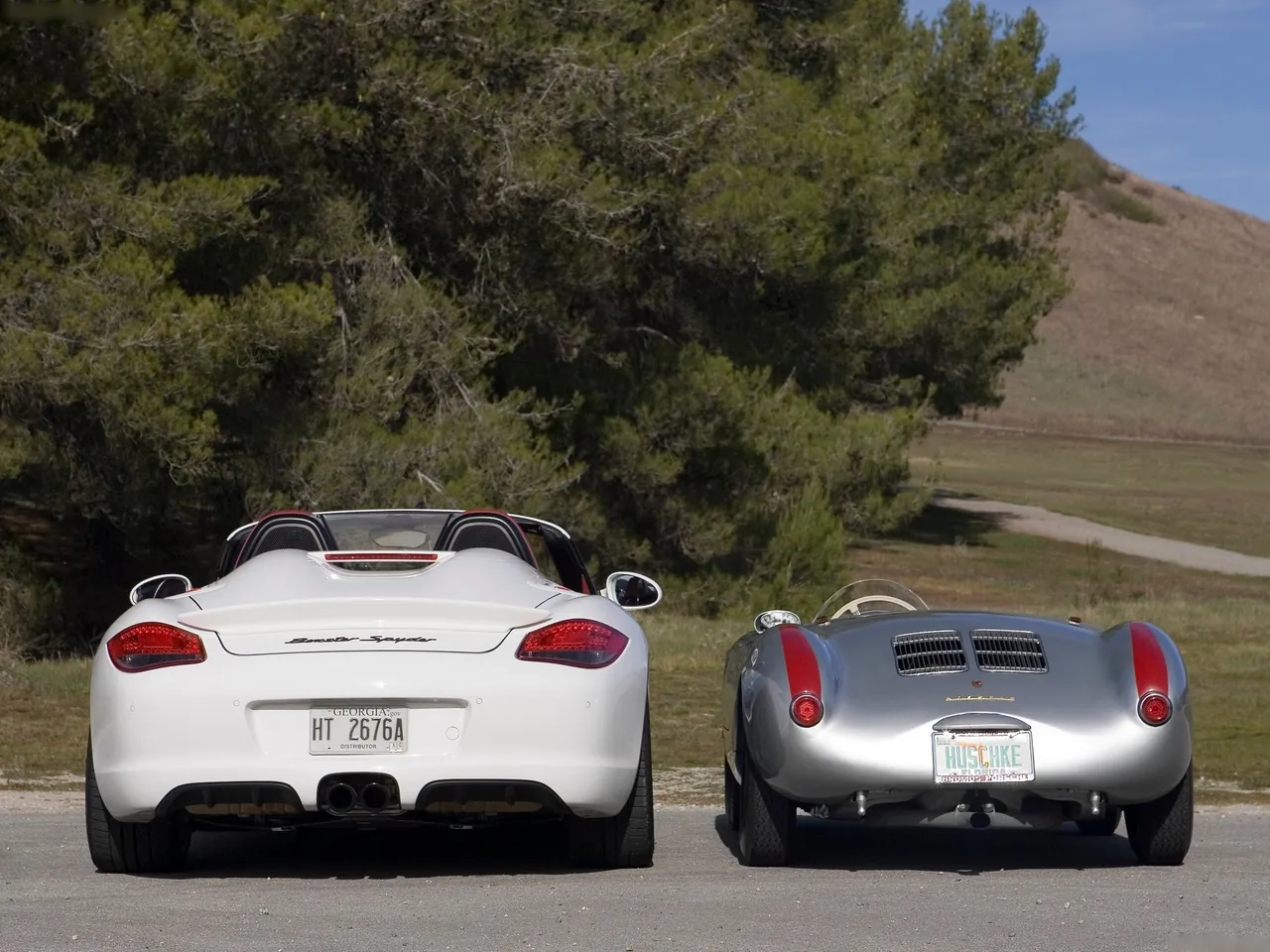 Porsche Boxster Spyder (2010) - Rear