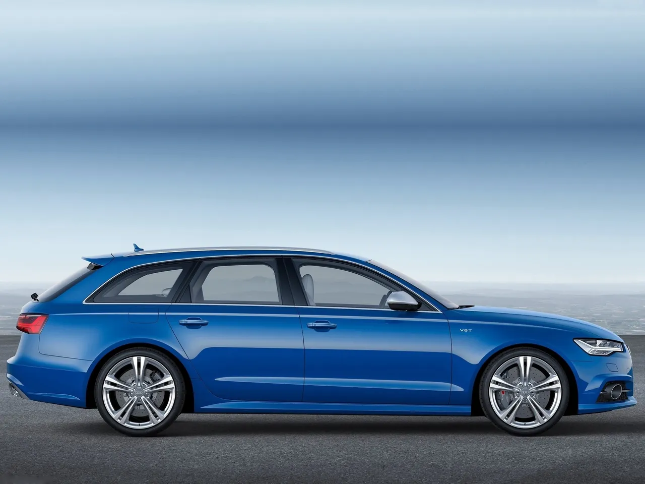 Audi S6 Avant (2015) – boční profil