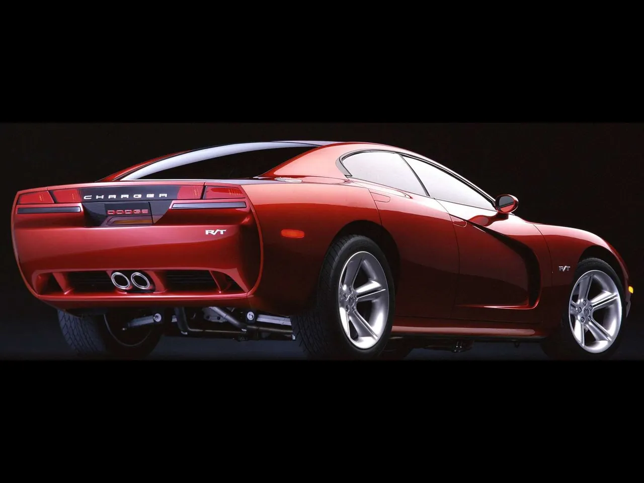 Dodge Charger RT Concept Vehicle (1999) – zadní tříčtvrteční pohled