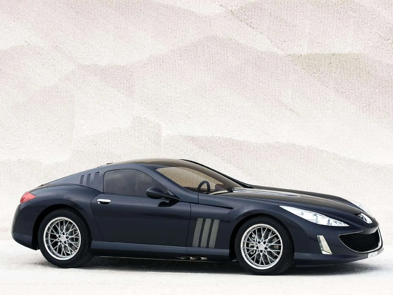 Peugeot 907 Concept (2004) – boční profil
