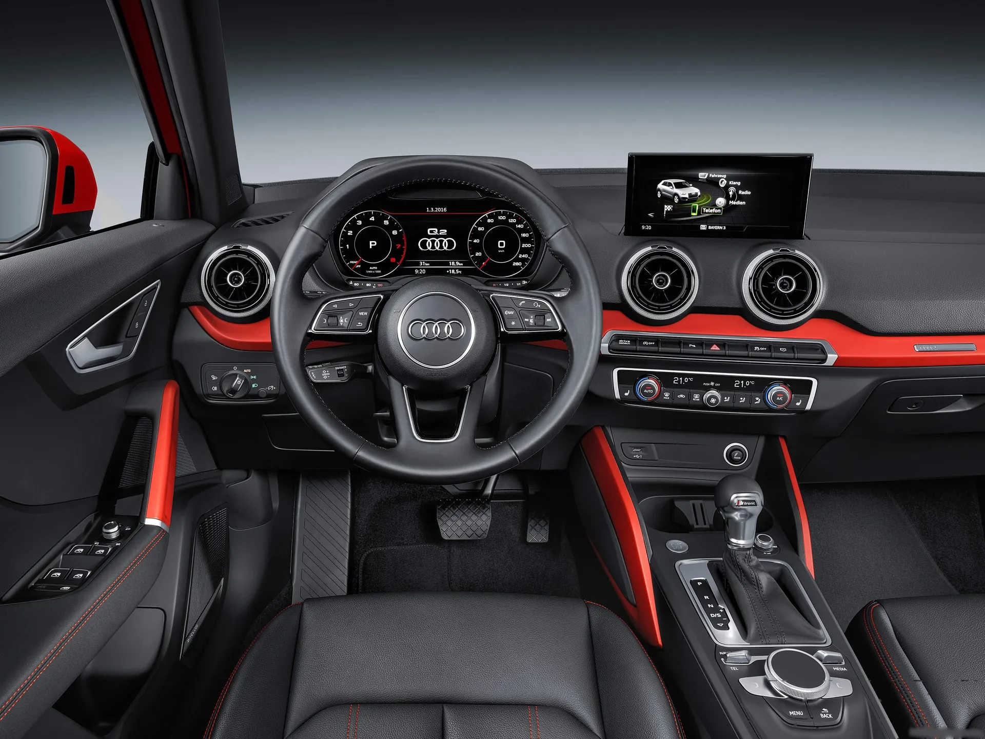 Audi Q2 (2017) – interiér
