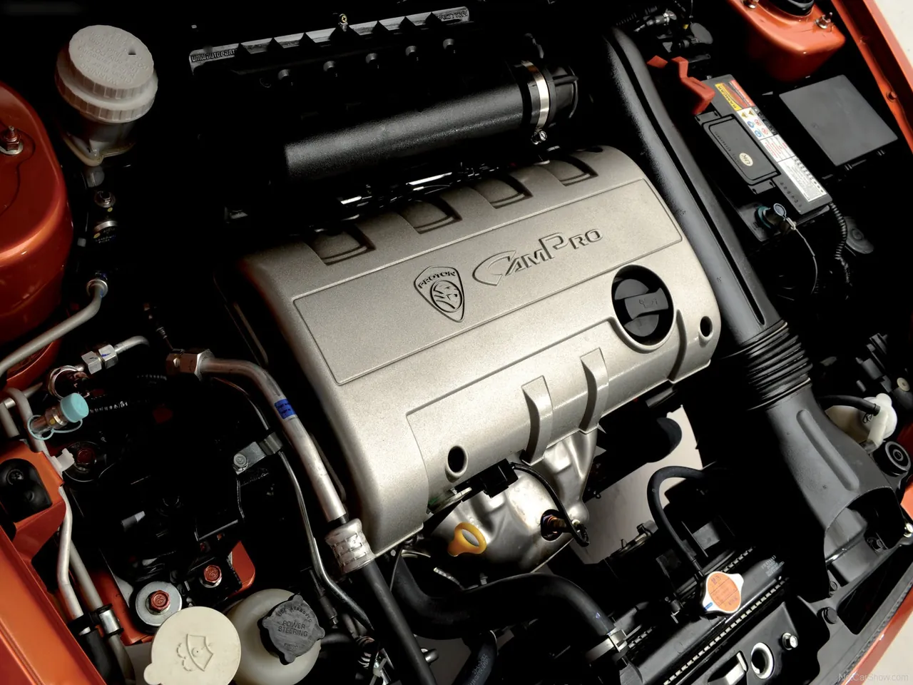 Proton Satria Neo (2008) – motorový prostor