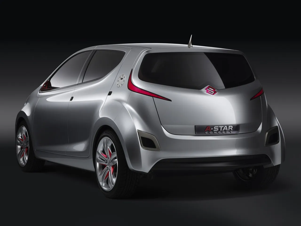 Suzuki A-Star Concept (2008) – zadní tříčtvrteční pohled