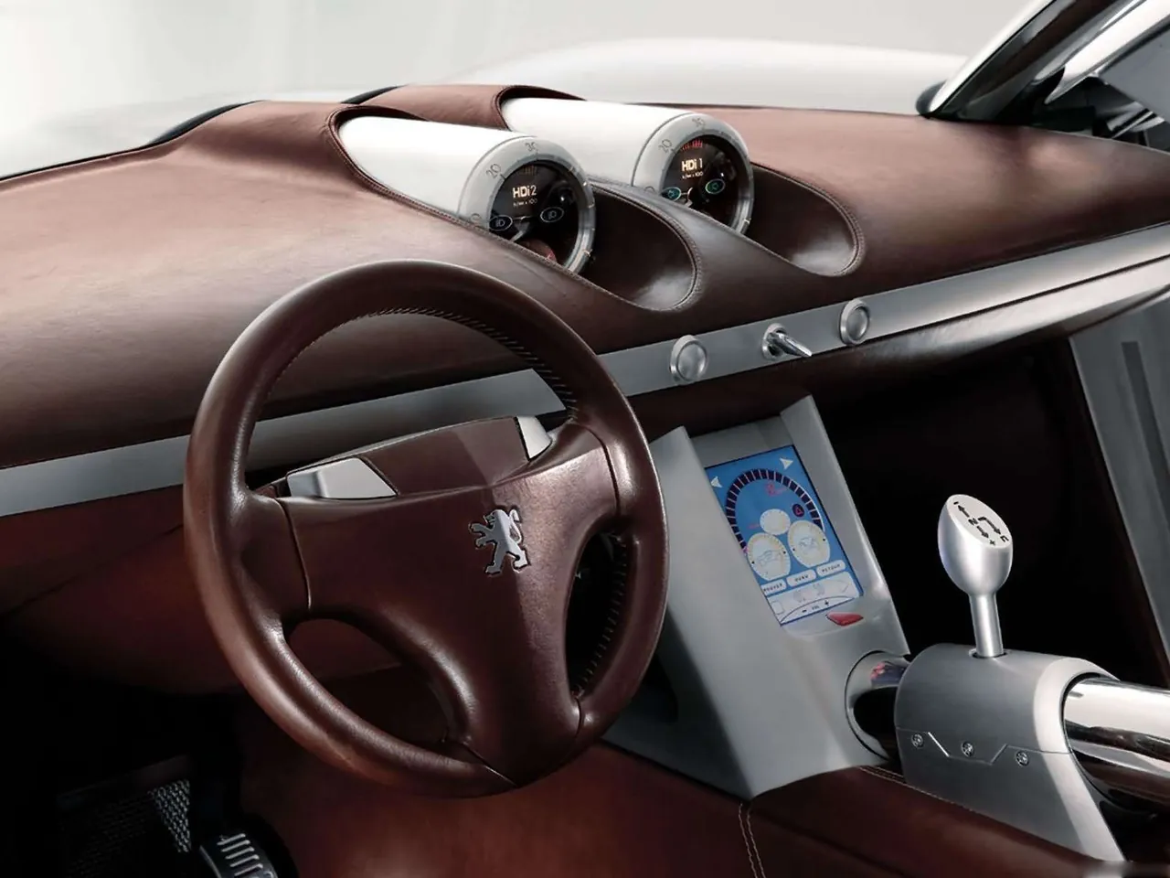 Peugeot Hoggar Concept (2003) – interiér