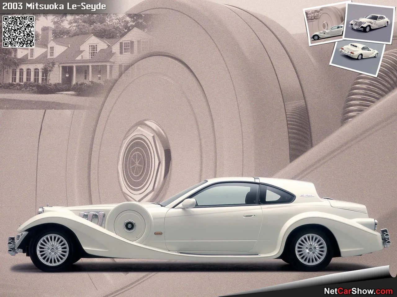 Mitsuoka Le-Seyde (2003) – boční profil