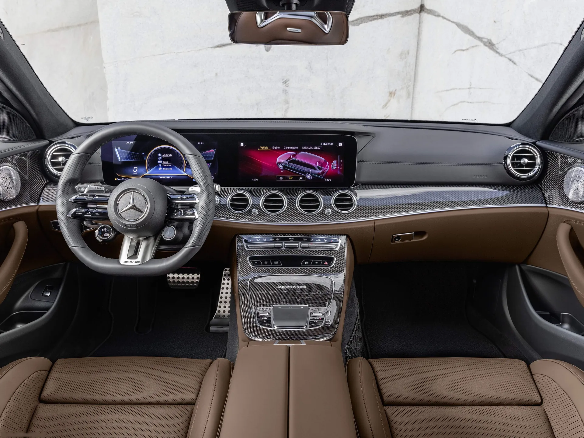 Mercedes-Benz E63 S AMG Estate (2021) – interiér