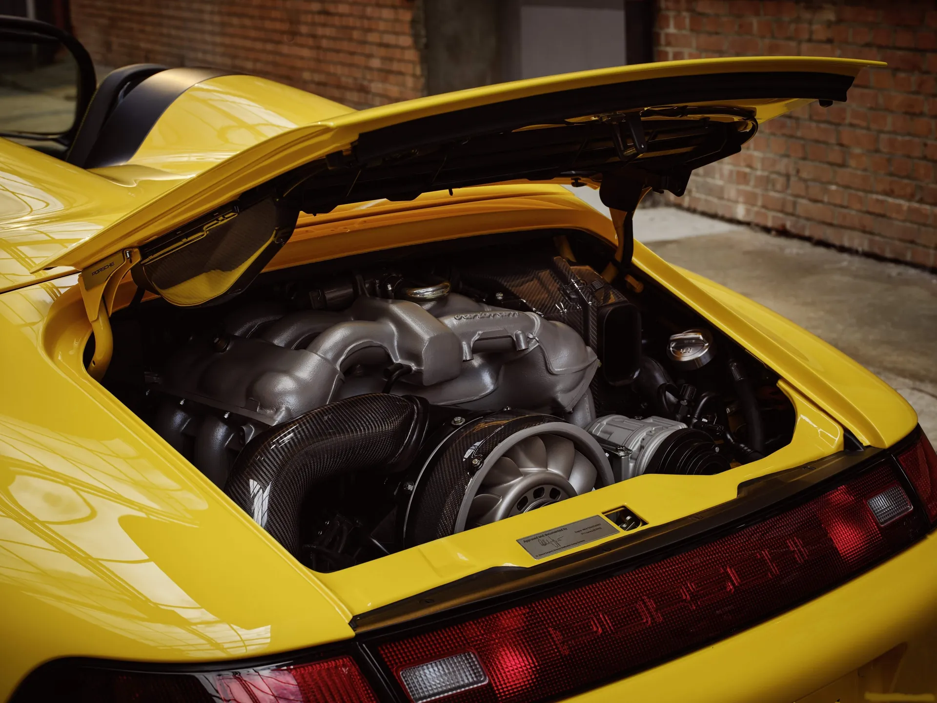 Porsche 911 Speedster Type 993 (2024) – motor