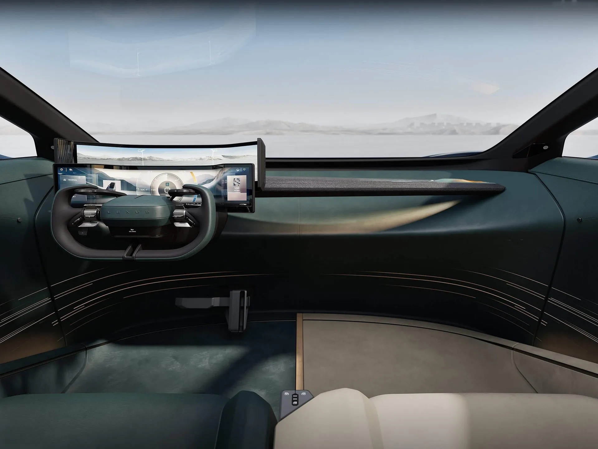 Lexus LS Coupe Concept (2025) – interiér