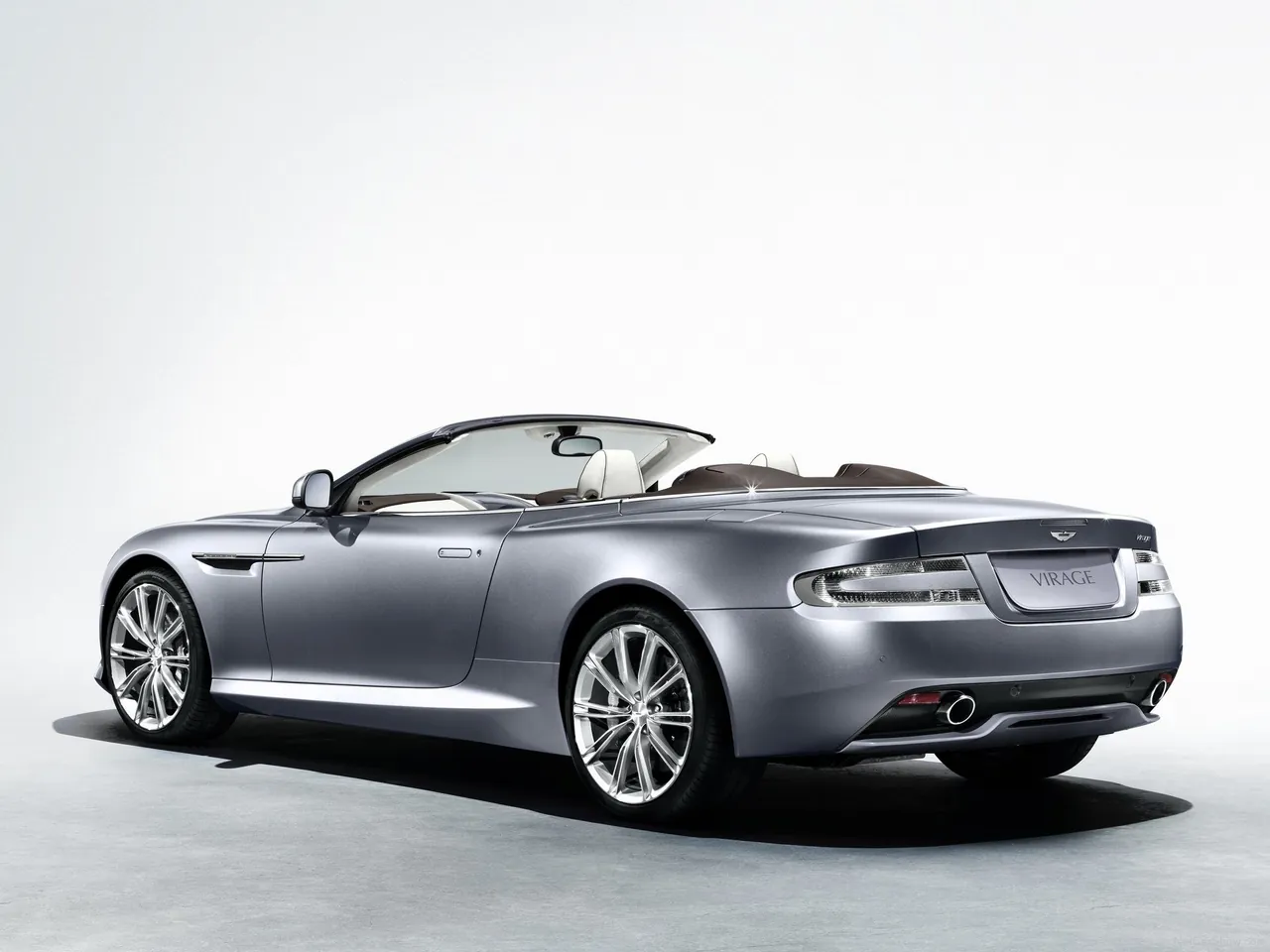 Aston Martin Virage Volante (2012) - Rear Three-Quarter