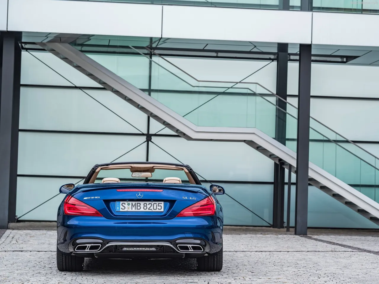 Mercedes-Benz SL65 AMG (2017) - Rear