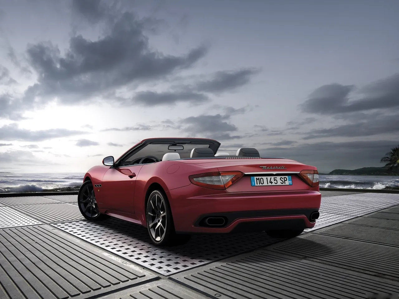Maserati GranCabrio Sport (2012) - Rear Three-Quarter