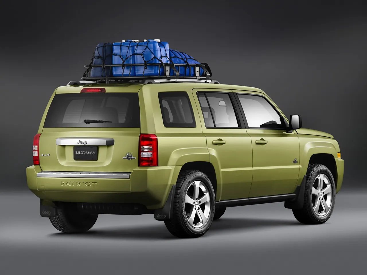 Jeep Patriot Back Country Concept (2008) – zadní tříčtvrteční pohled