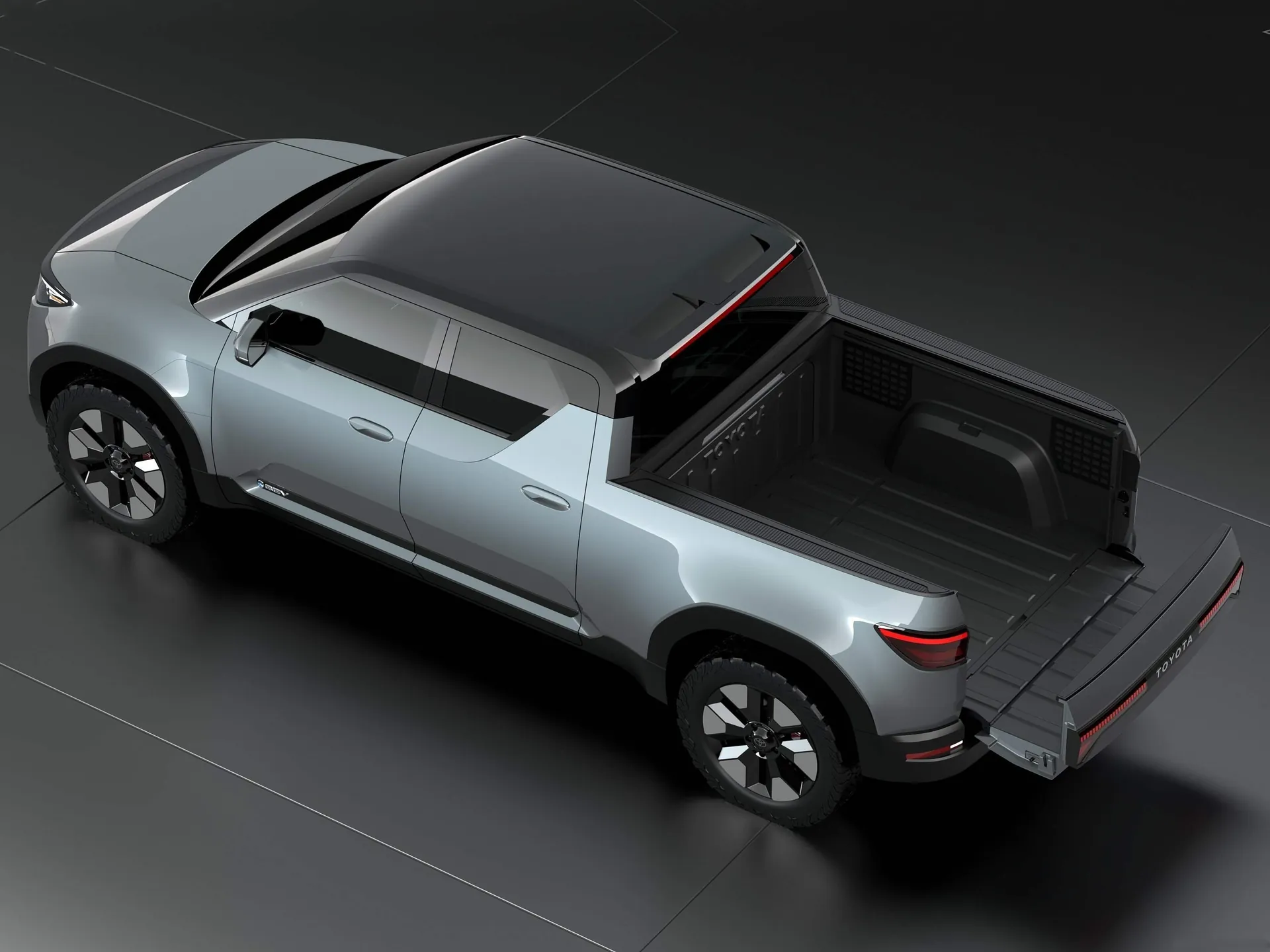 Toyota EPU Concept (2023) – zadní tříčtvrteční pohled