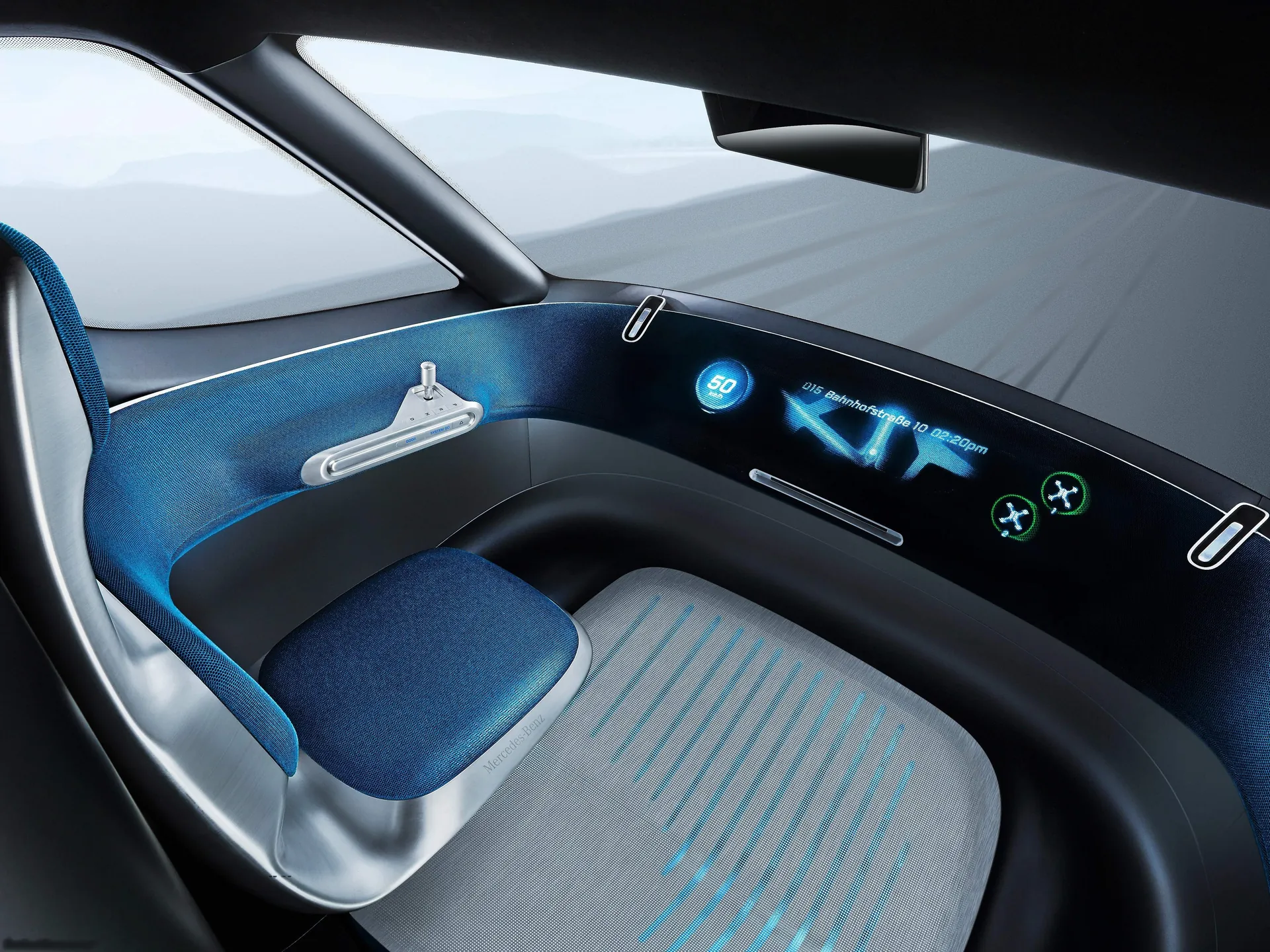 Mercedes-Benz Vision Van Concept (2016) – interiér