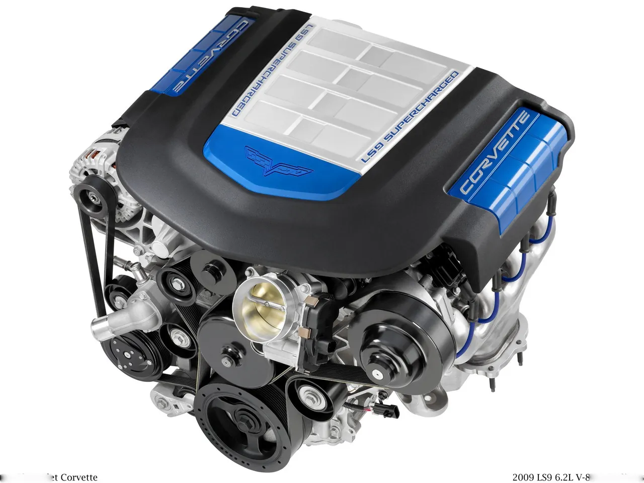 Chevrolet Corvette ZR1 (2009) – motor