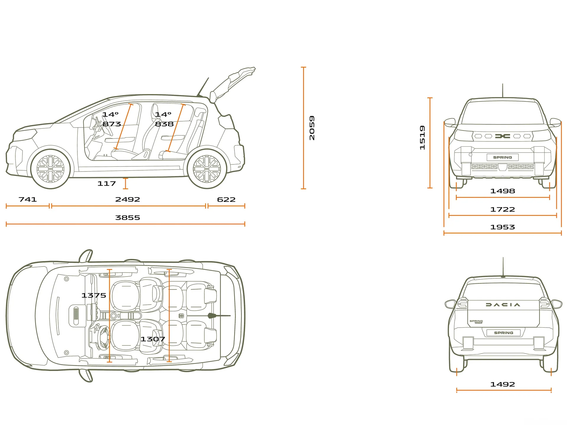 Dacia Spring (2027) – technika