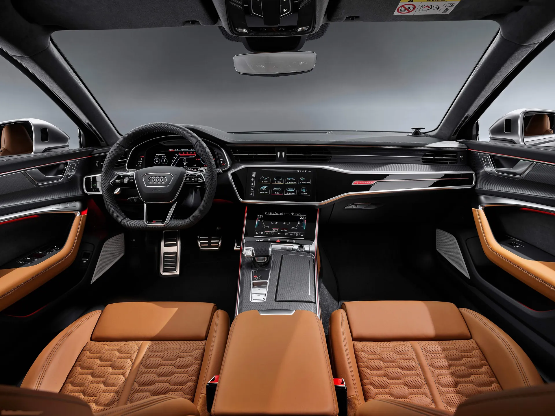 Audi RS6 Avant (2020) – interiér
