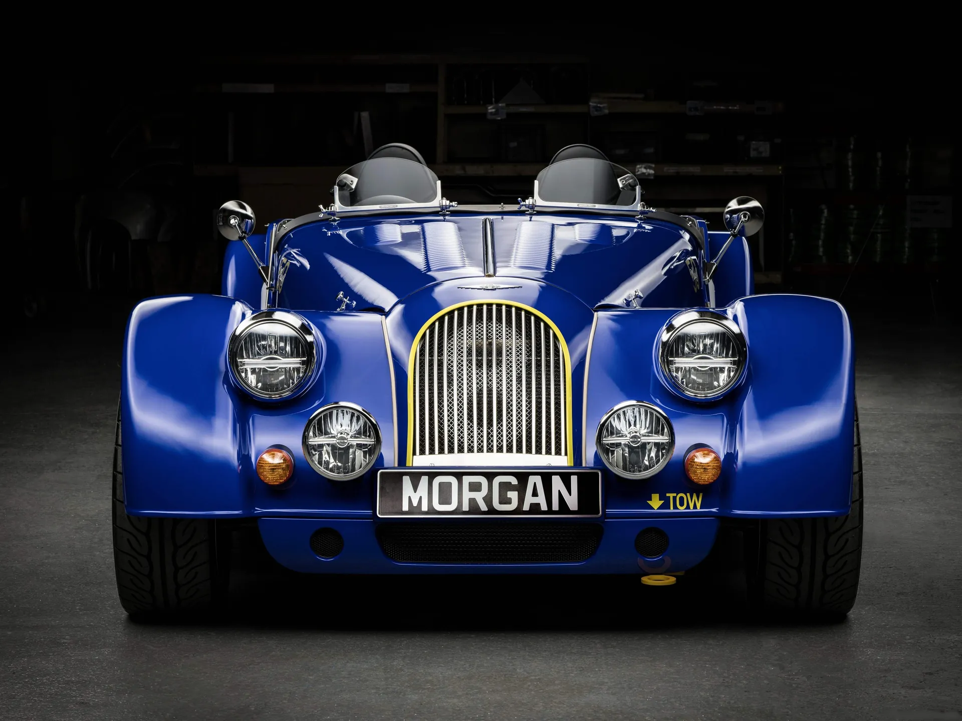 Morgan Plus 8 50th Anniversary (2018) – zepředu