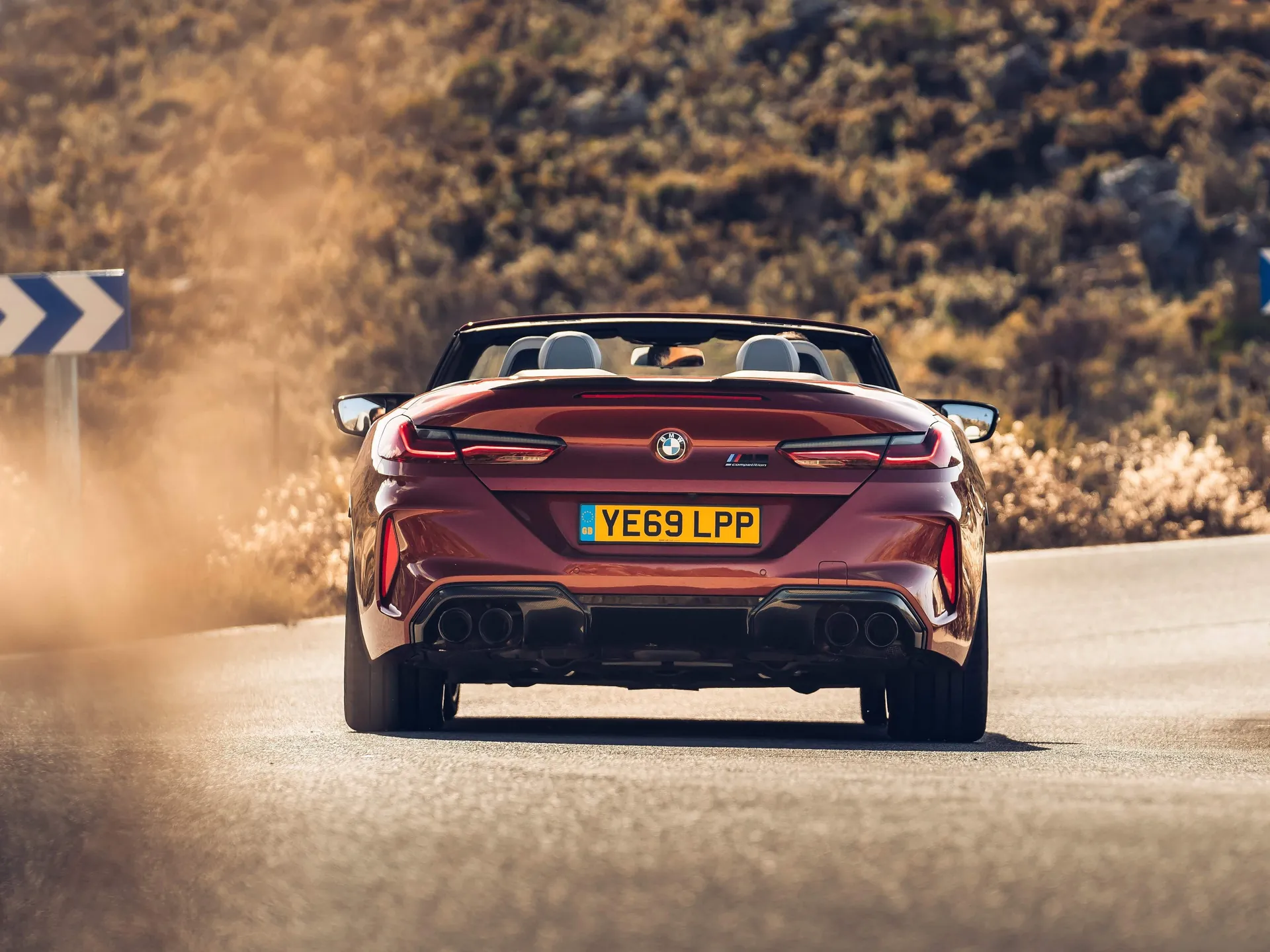 BMW M8 Competition Convertible [UK] (2020) - Rear