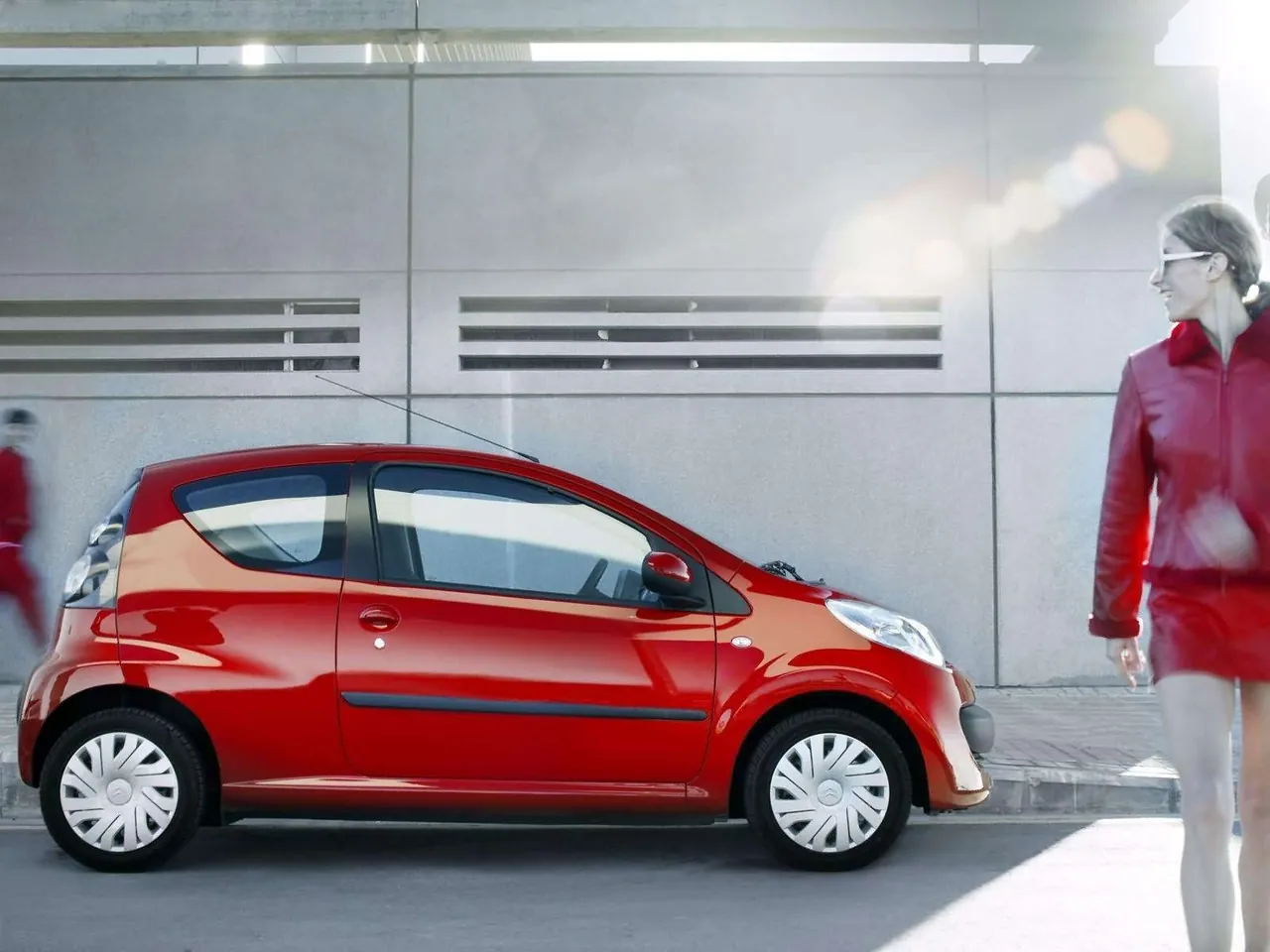 Citroen C1 3door (2006) – boční profil