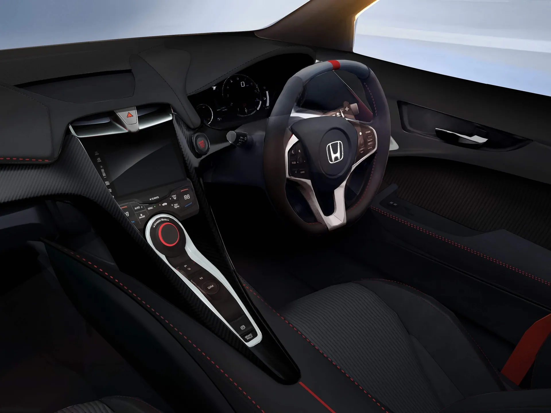 Honda NSX Tribute by Italdesign (2026) – interiér