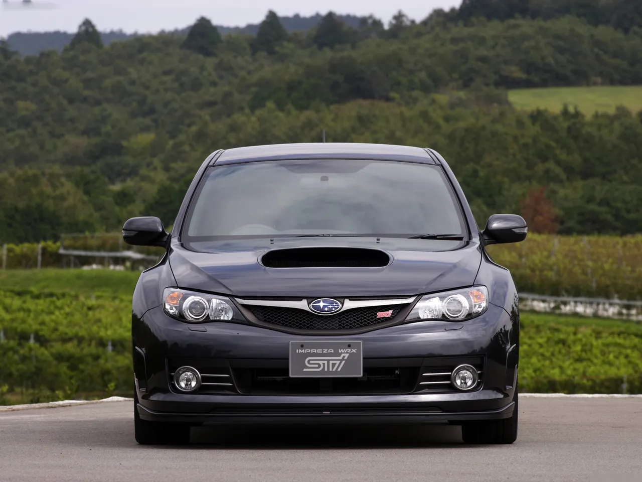 Subaru Impreza WRX STi (2008) – zepředu