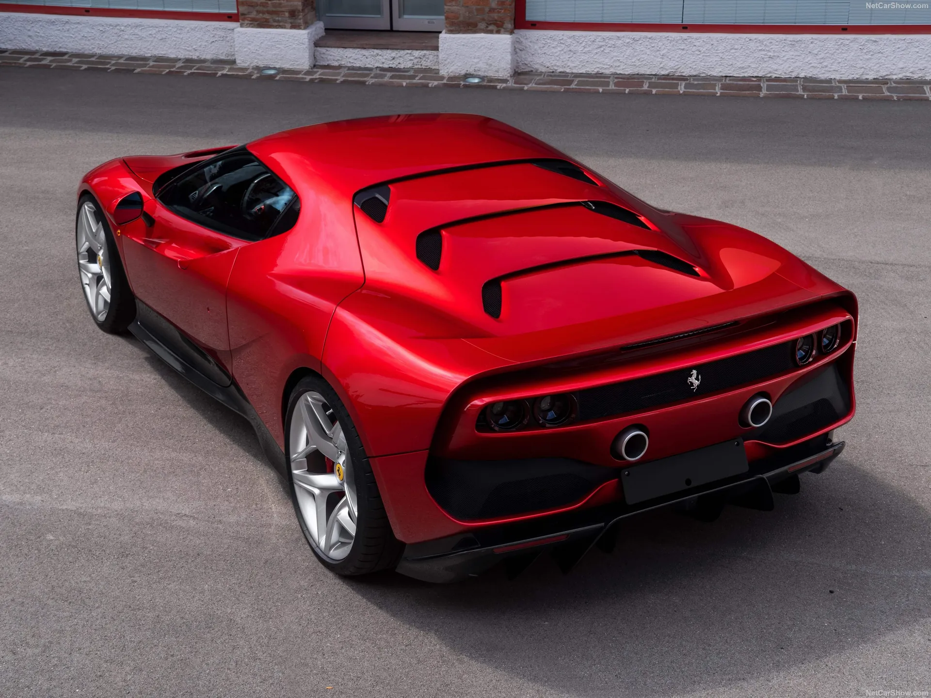 Ferrari SP38 (2018) - Rear Three-Quarter