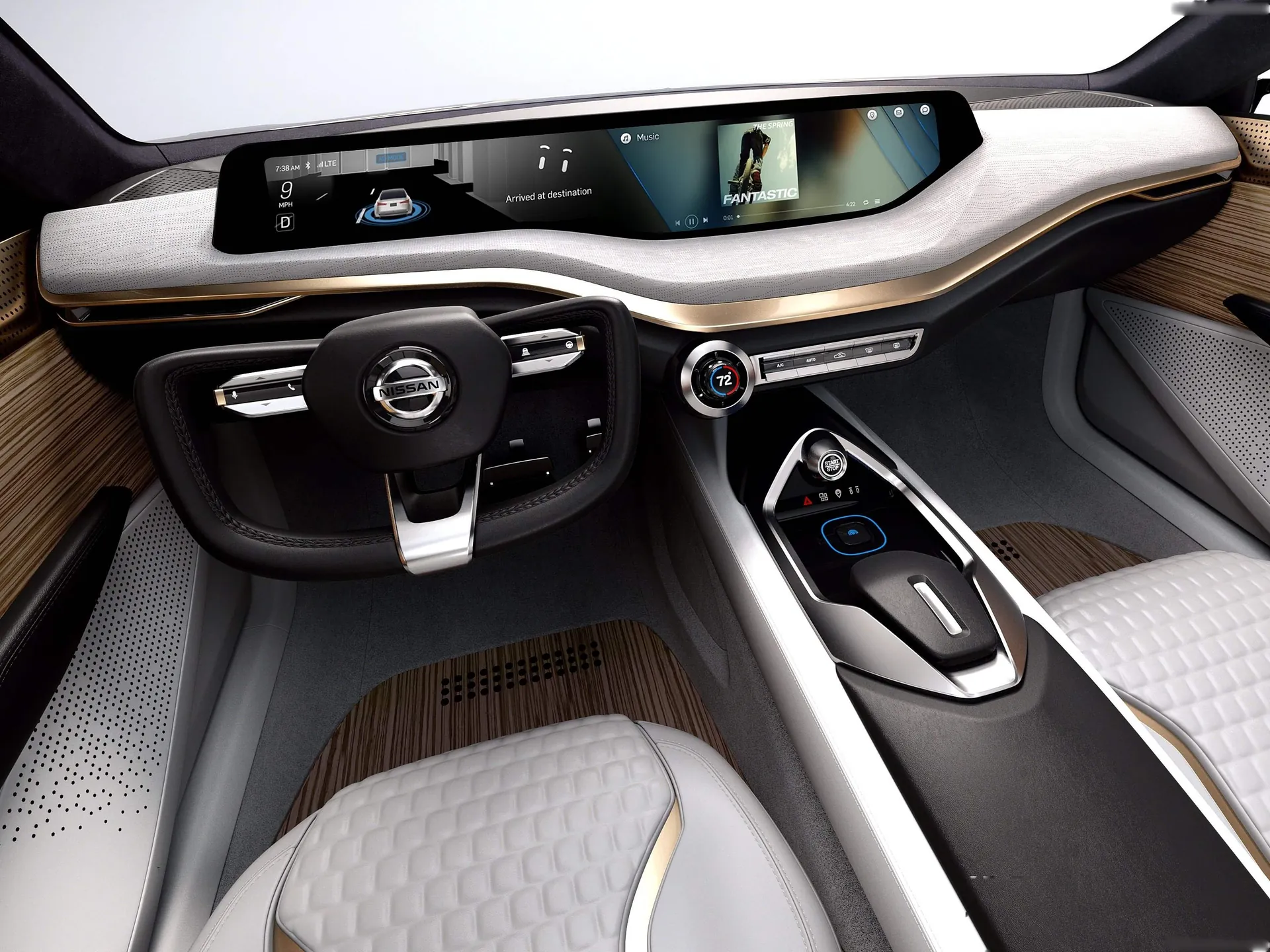 Nissan Vmotion 2.0 Concept (2017) – interiér