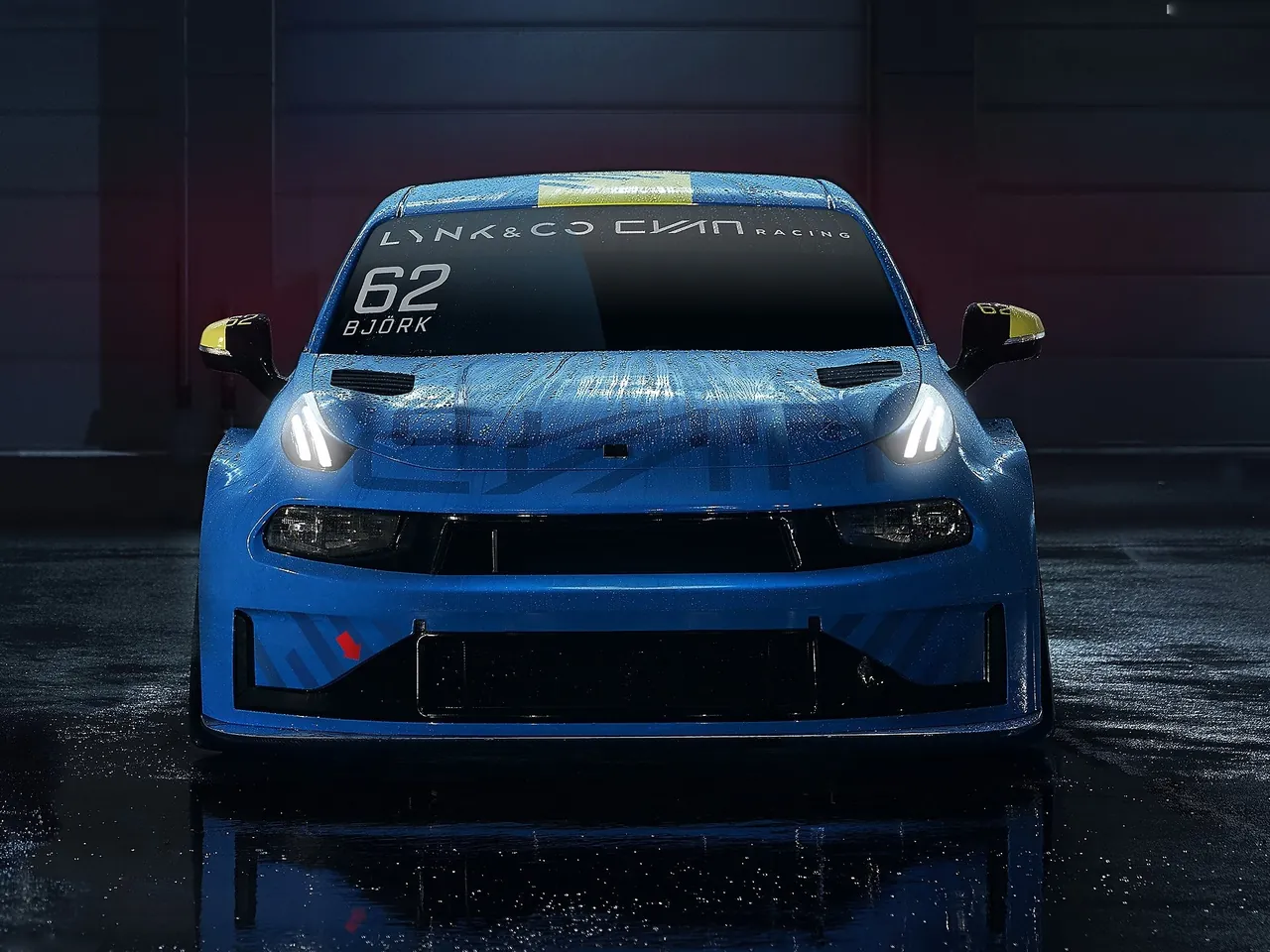 Lynk Co 03 Cyan Racing Concept (2018) – zepředu