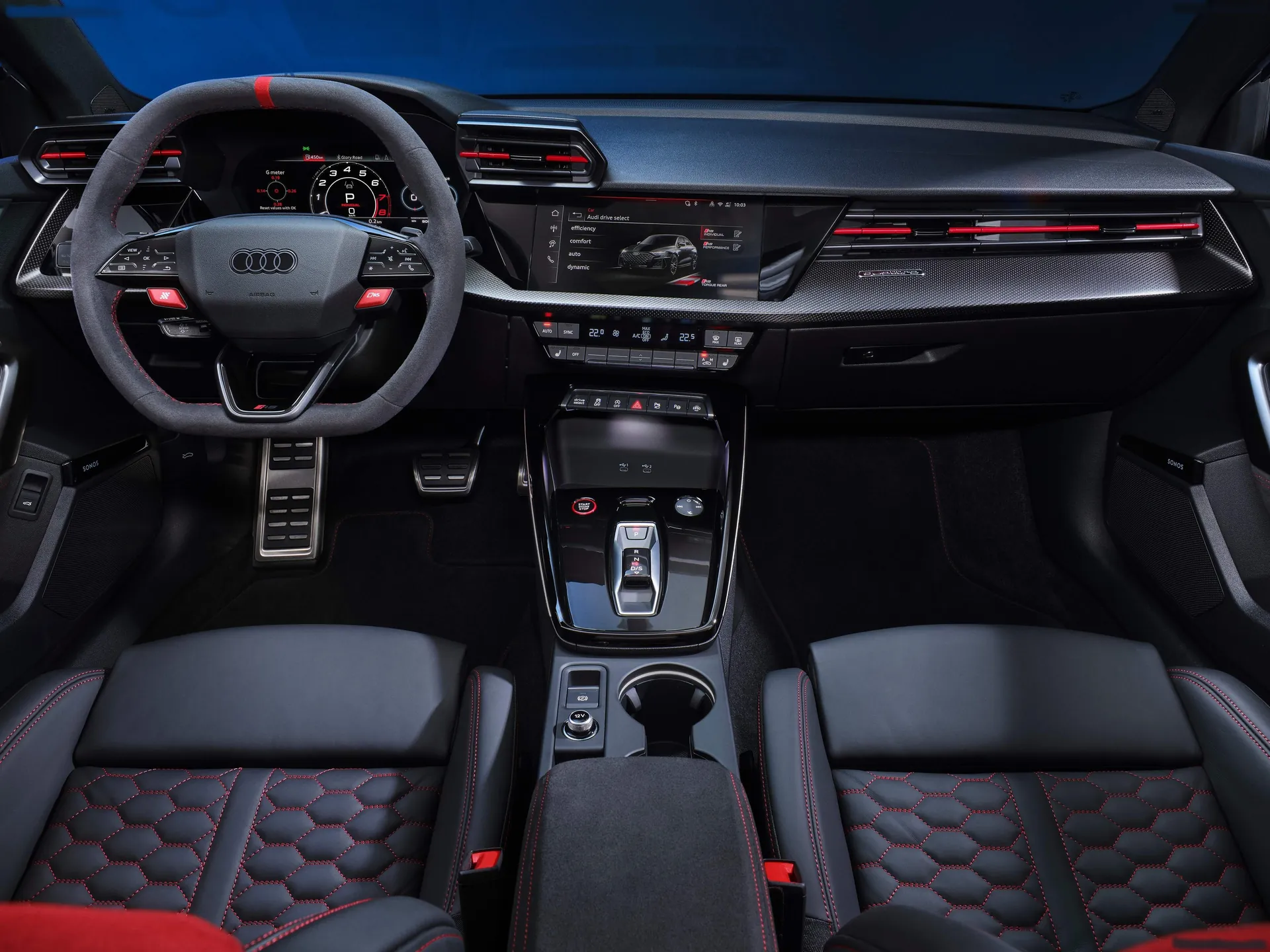 Audi RS3 Sedan (2025) – interiér