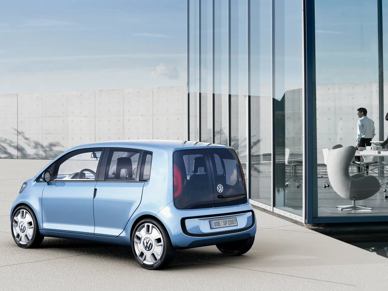 Volkswagen Space Up Concept (2007) - Rear Three-Quarter