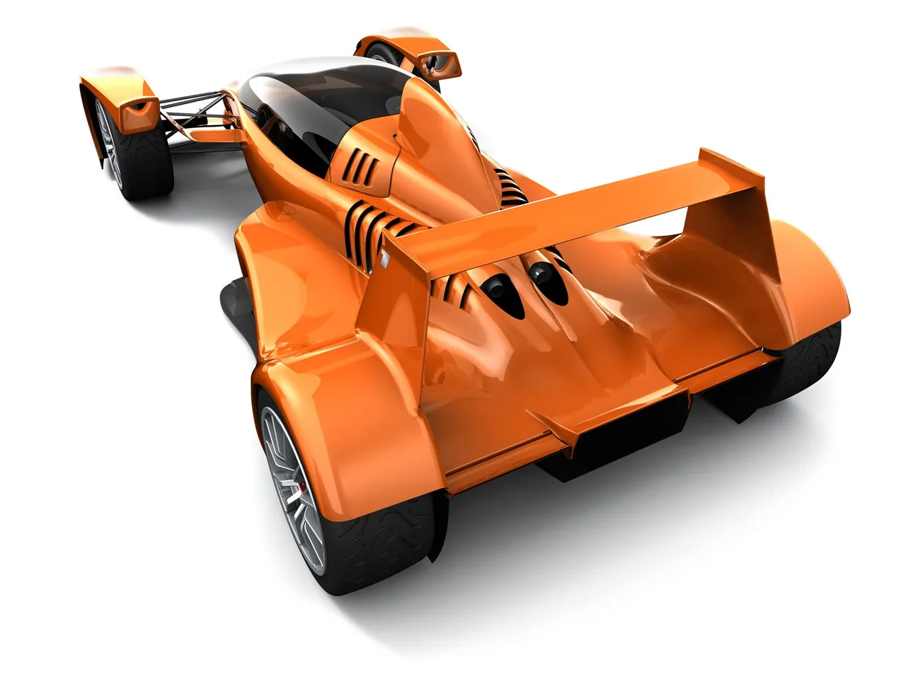Caparo T1 (2006) – zadní tříčtvrteční pohled