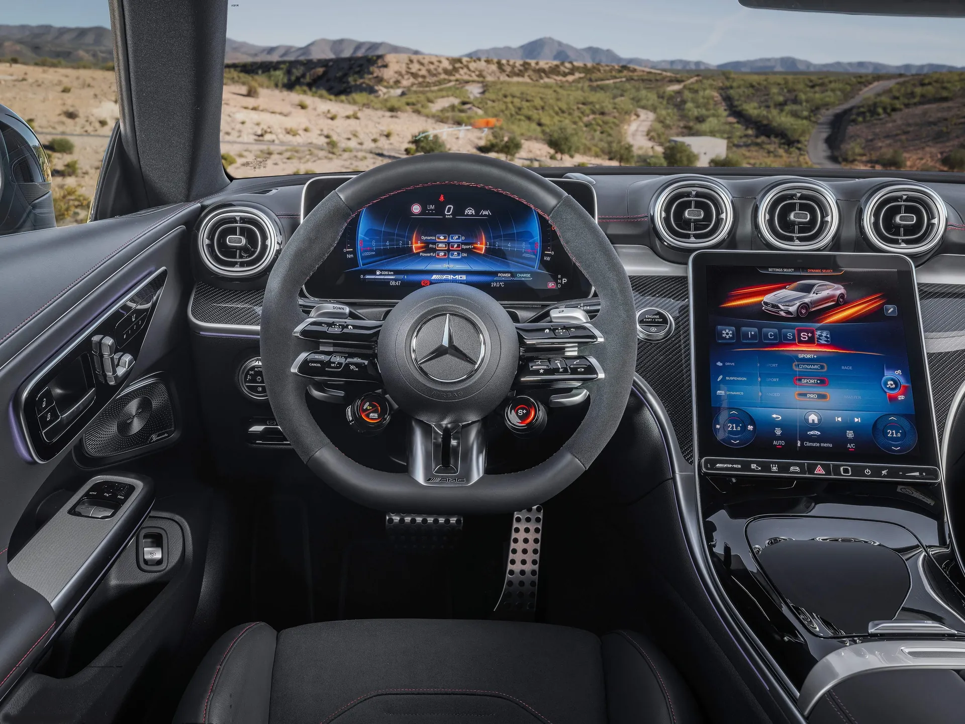 Mercedes-Benz CLE53 AMG Coupe (2024) – interiér