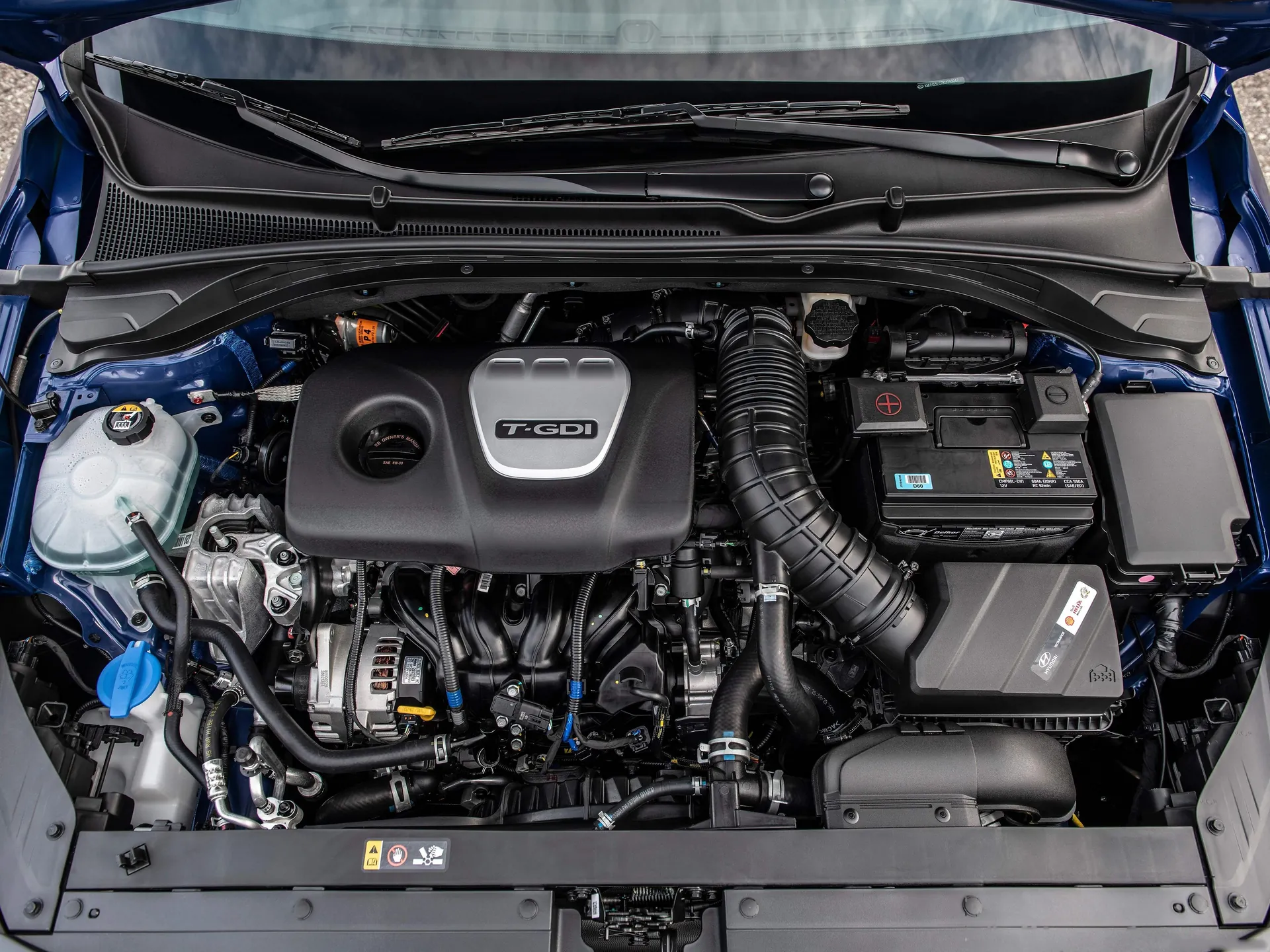 Hyundai Elantra GT N-line (2019) – motorový prostor