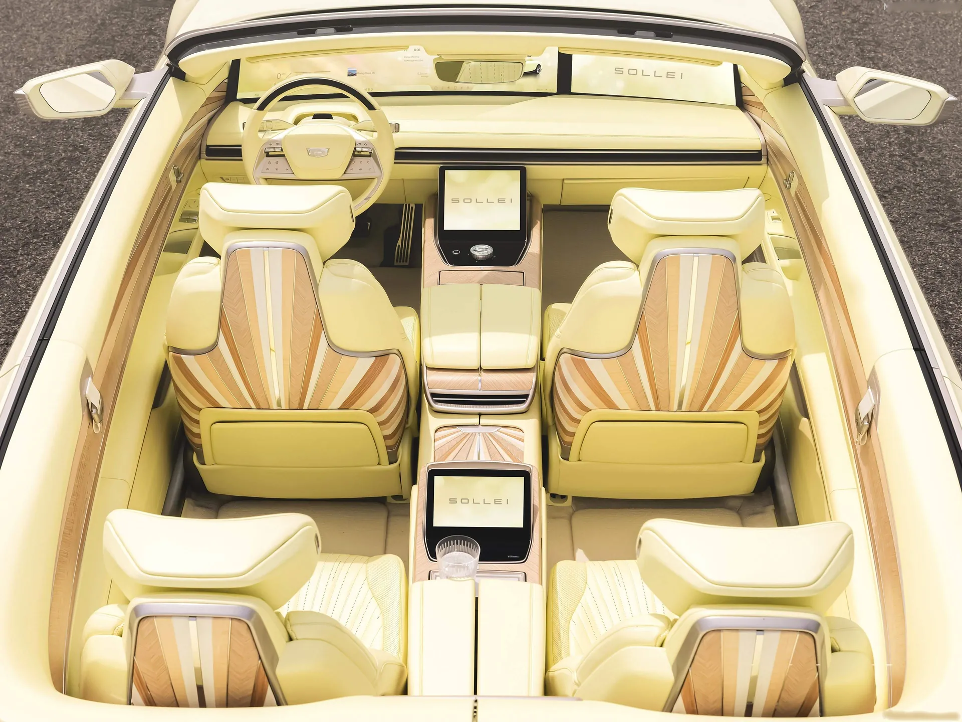 Cadillac Sollei Concept (2024) – interiér
