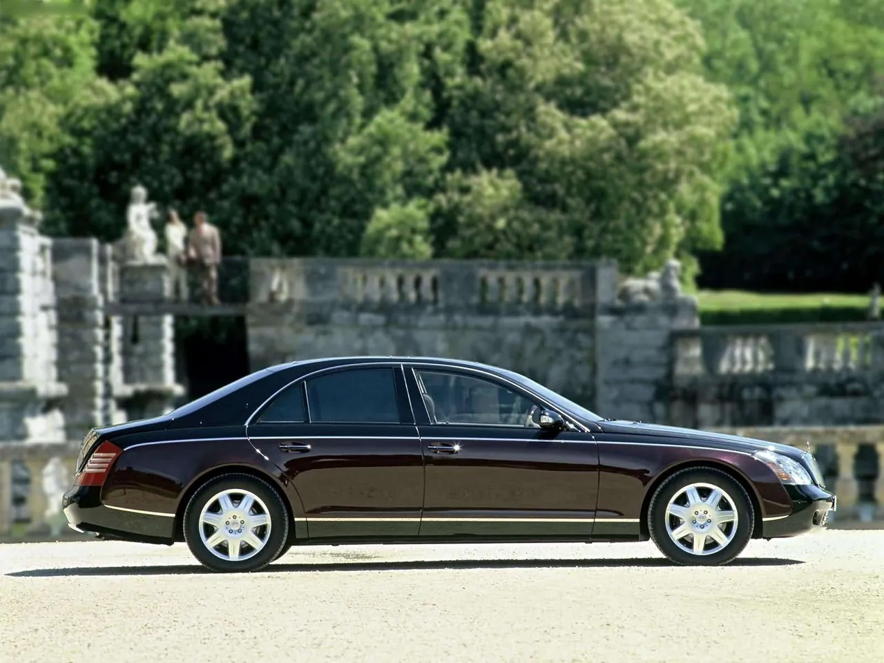 Maybach 57 (2002) – boční profil