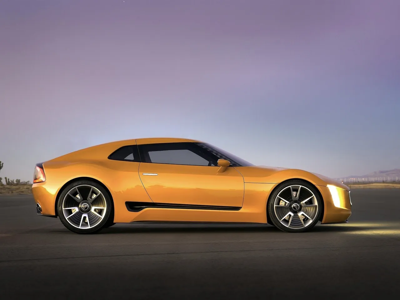 Kia GT4 Stinger Concept (2014) – boční profil